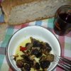 funghi cardoncelli fritti con peperoncino ed olio extravergine locale